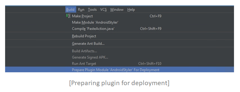 Preparing plugin for deployment