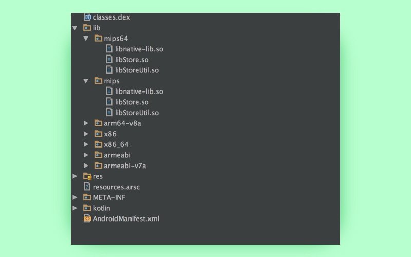 how to use android NDK: interaction between C/C++ and Kotlin; project structure