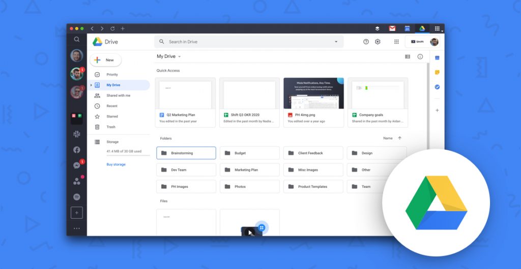 manage multiple google drive accounts