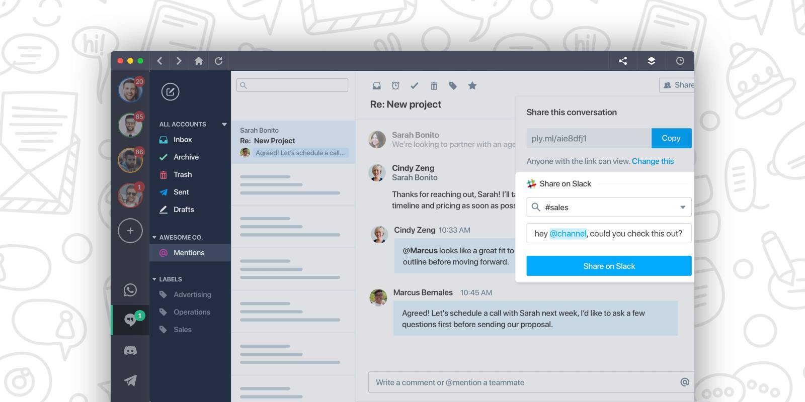 polymail screenshot