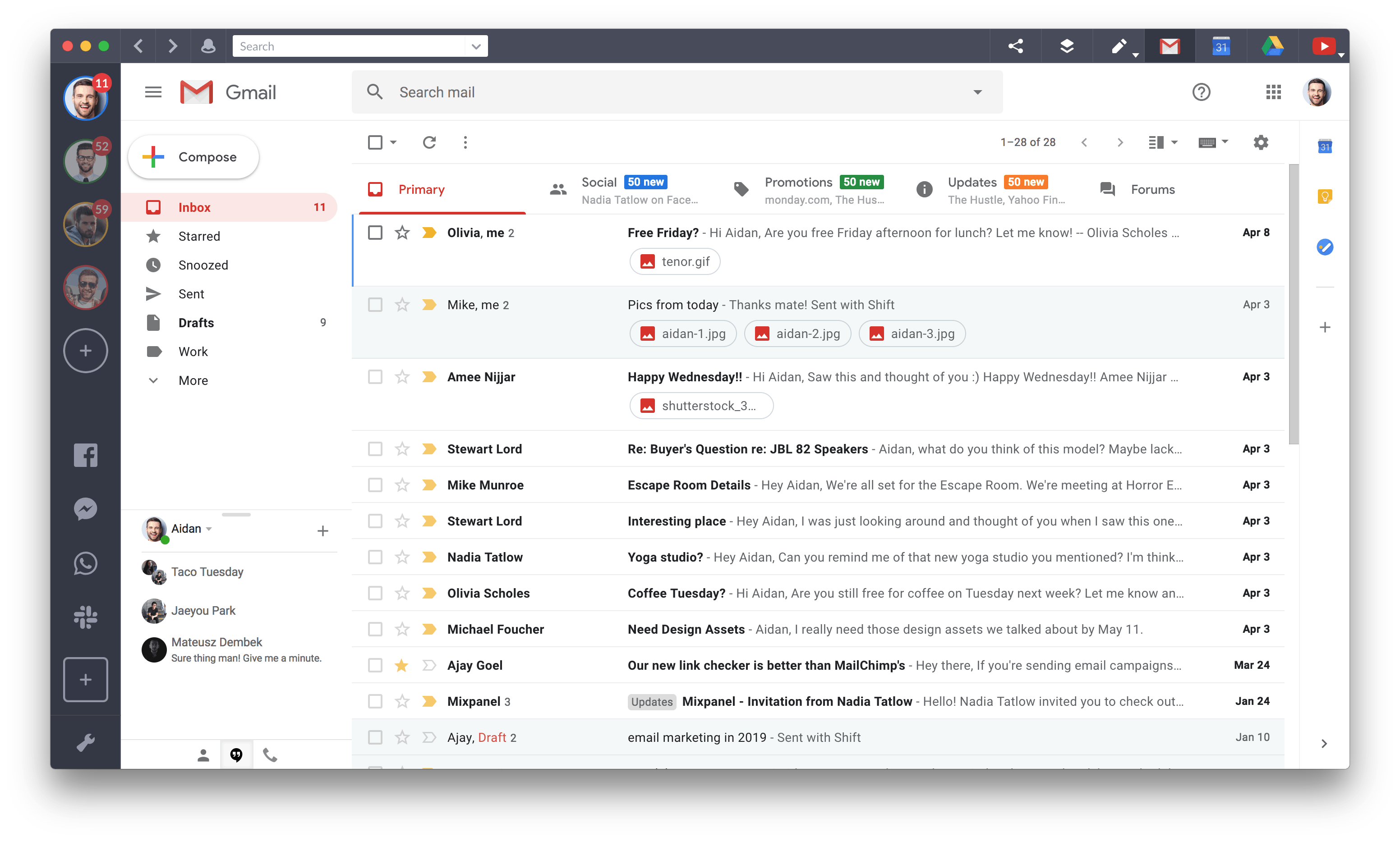 Gmail as a communication tool