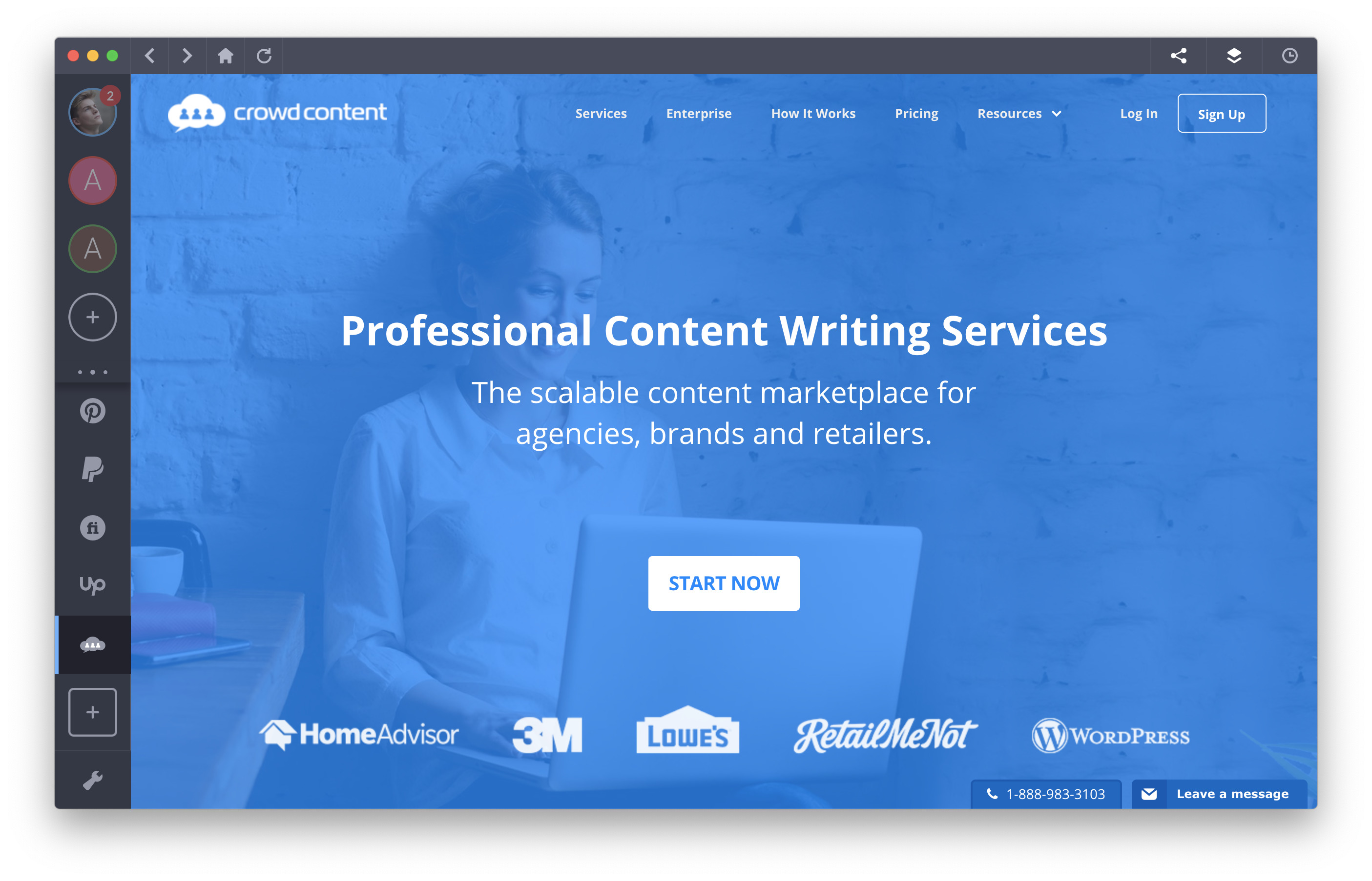 freelance platform - crowdcontent