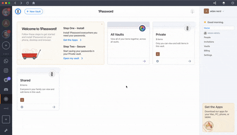 1password vs lastpass - use both in shift