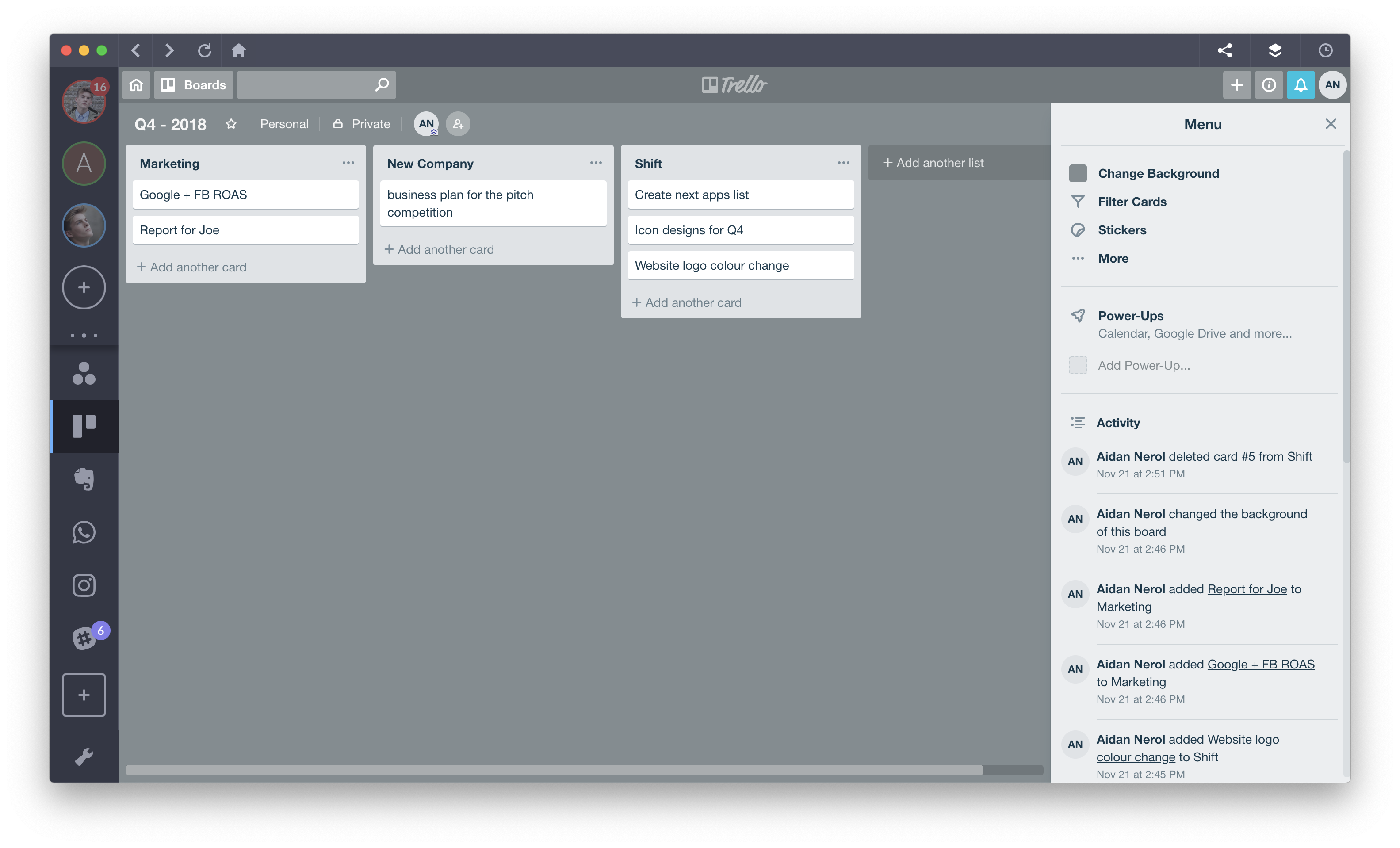 trello vs asana - trello