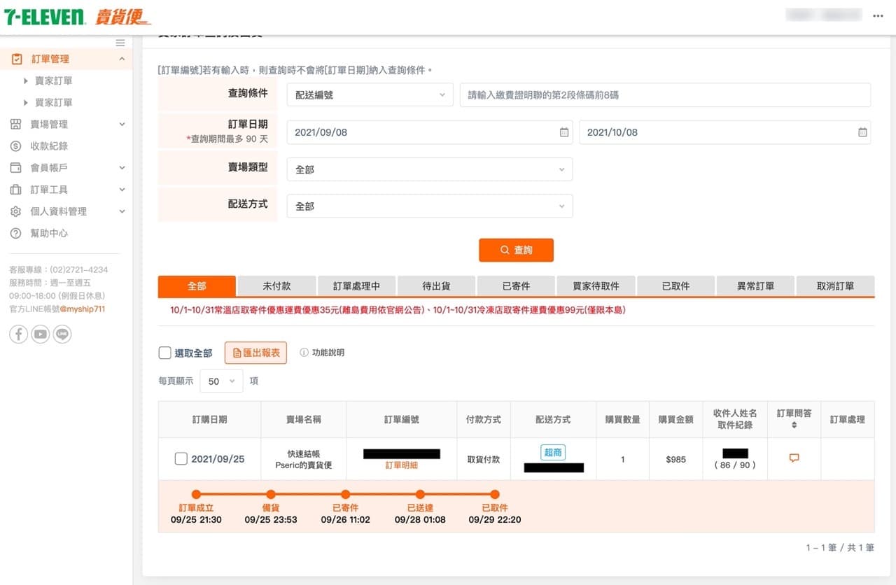 7-11 賣貨便操作教學，整合多種付款方式、固定運費優惠