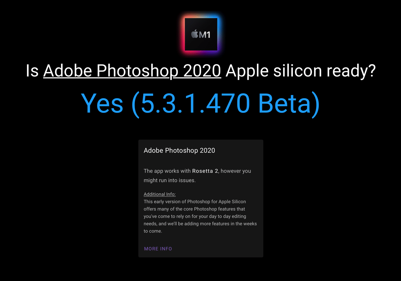 Is Apple silicon ready?