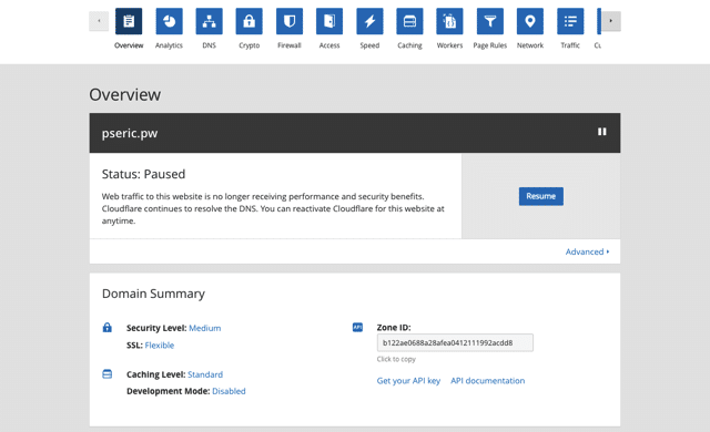 將 Cloudflare 做為免費 DNS 不開啟 CDN 或 WAF 加速防護功能