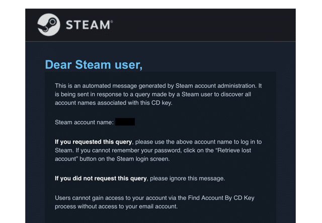 Steam 帳號被盜應該怎麼做？