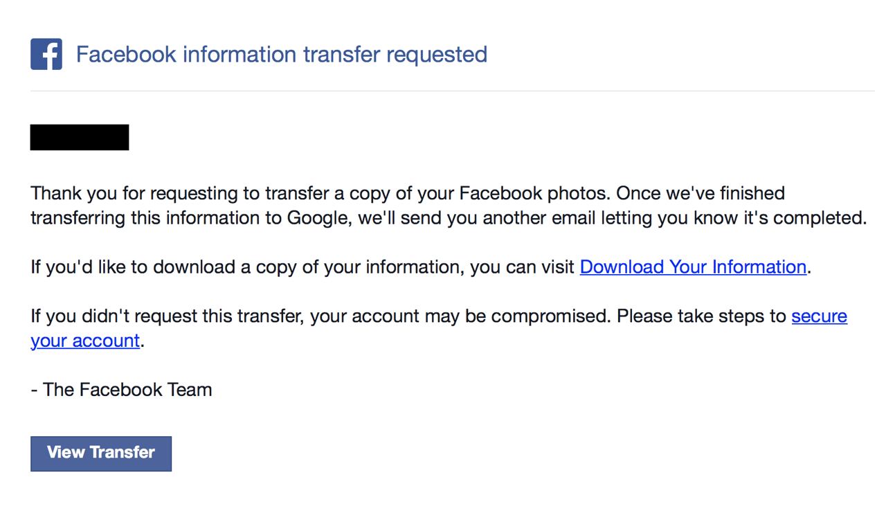 將 Facebook 相片影片下載或移轉到 Google Photos 相簿