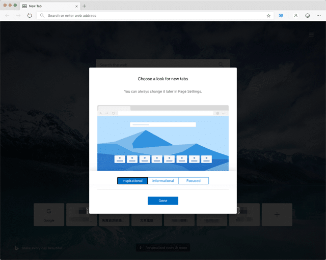 Microsoft Edge for macOS