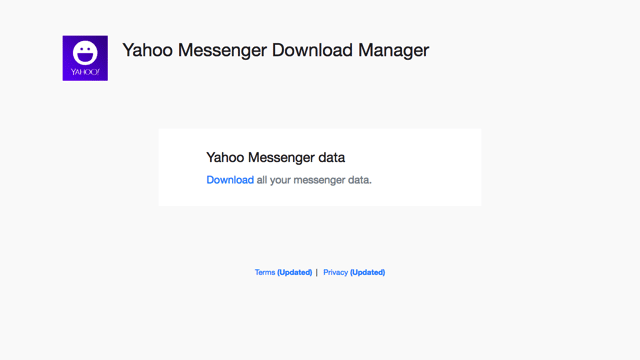 Yahoo Messenger 即時通 7/17 終止服務