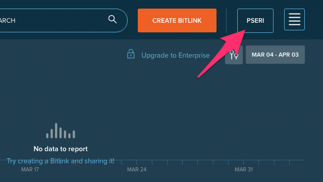 Bitly custom domain