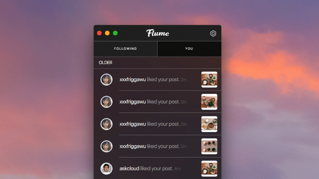 Flume for Mac