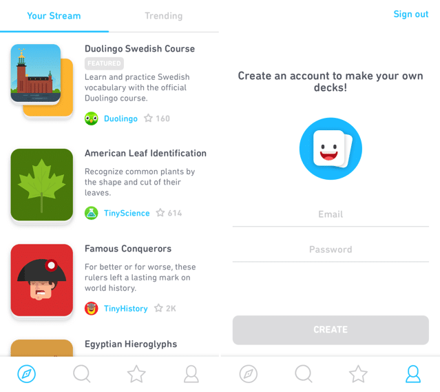 Tinycards by Duolingo