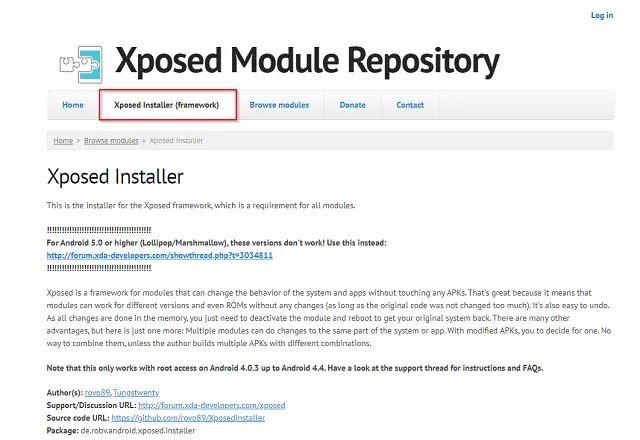 Xposed-Installer