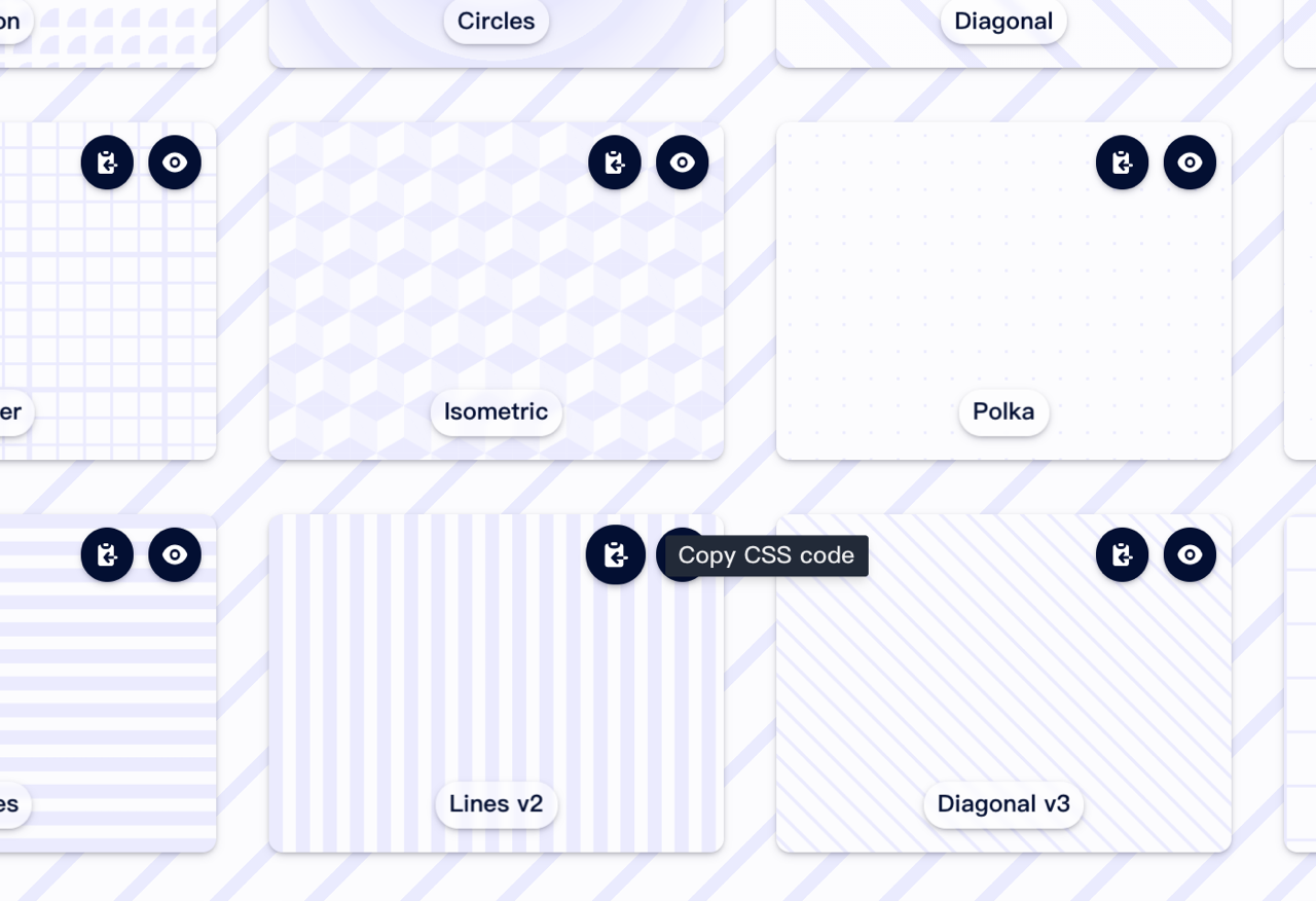 CSS Background Patterns