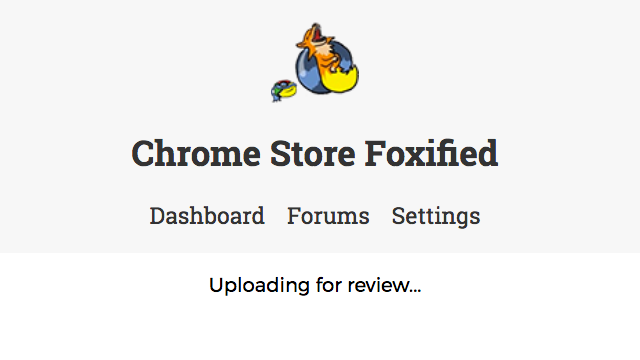 Chrome Store Foxified