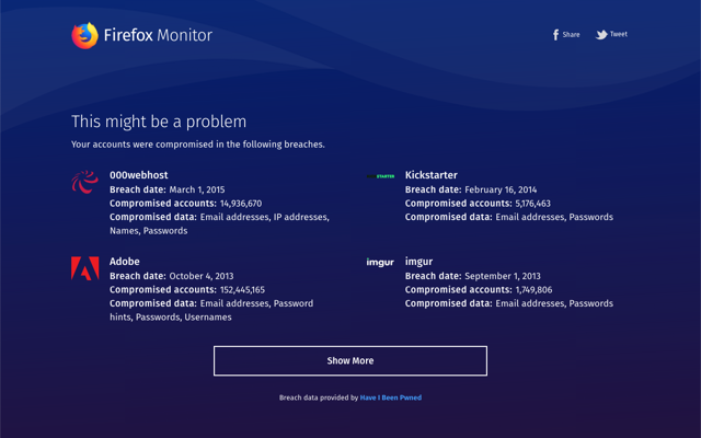 Firefox Monitor