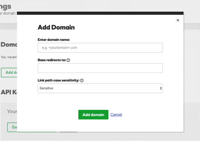 GoDaddy URL Shortener