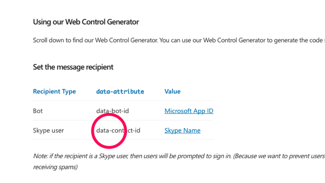 Skype Web Control