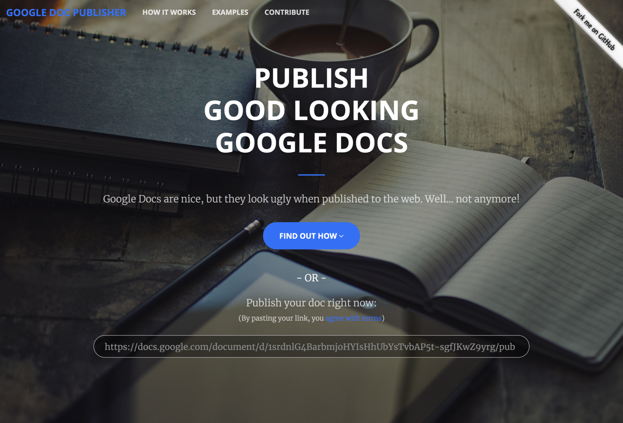 以 Google Docs Publisher 最佳化文件排版