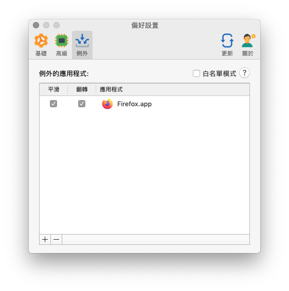 Mos for macOS