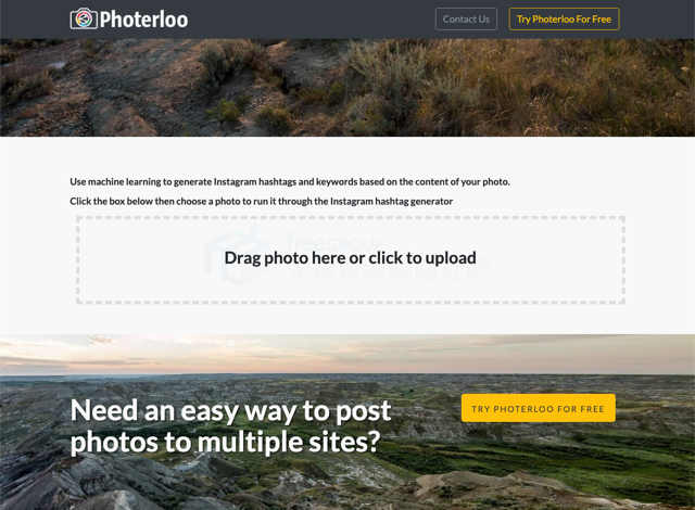 Photerloo Instagram Hashtag and Keyword Generator