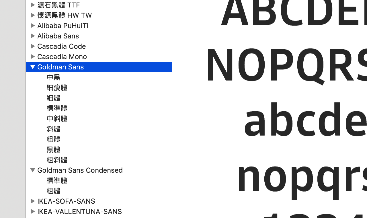 Goldman Sans