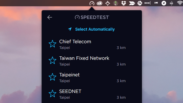 Speedtest for Mac