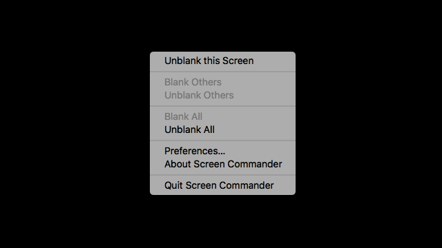 Screen Commander