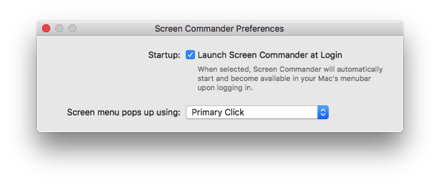 Screen Commander