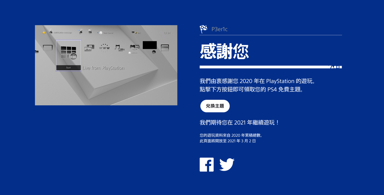 PlayStation 玩家 2020 年度回顧