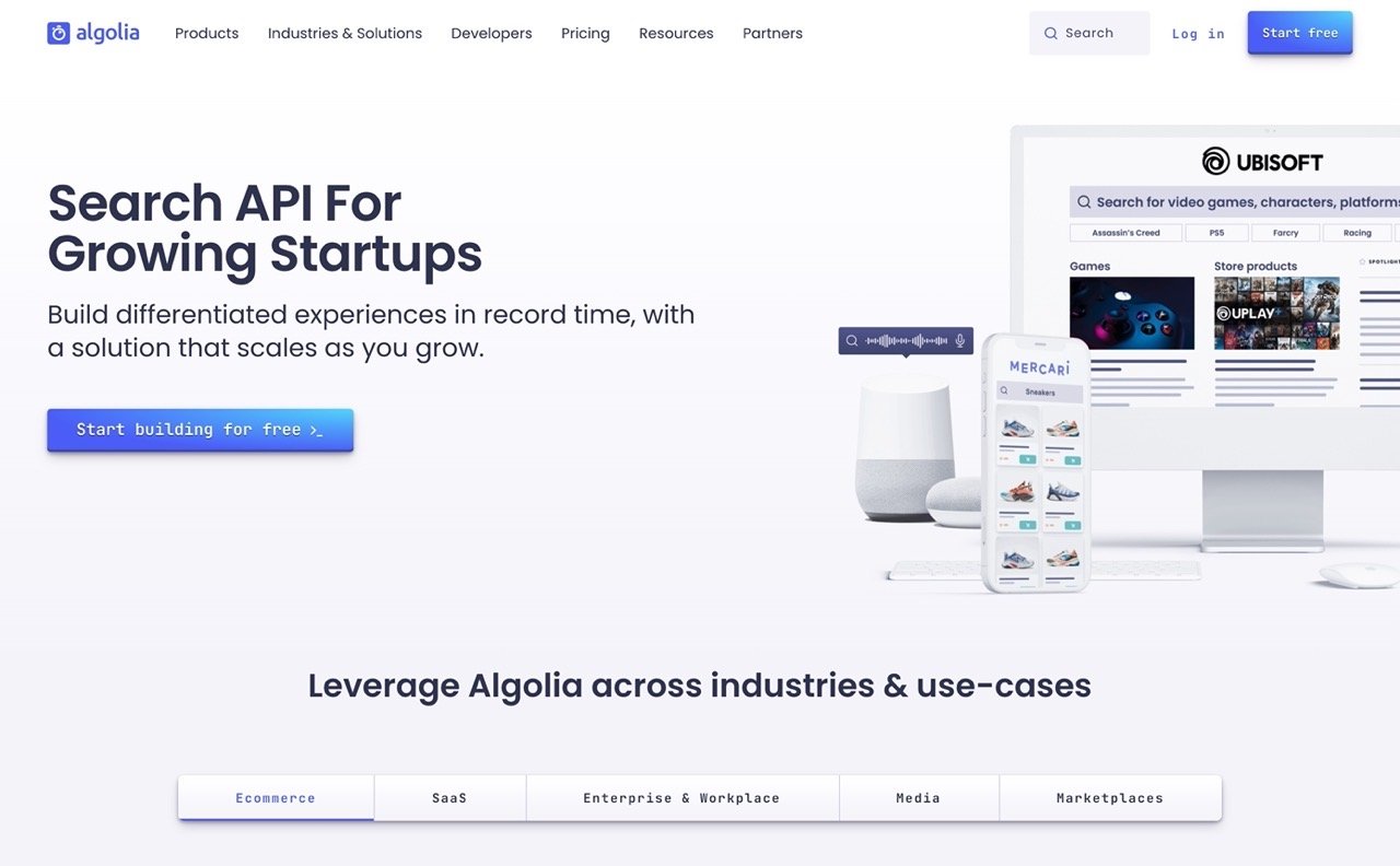 使用 Algolia 強化 WordPress 內建搜尋功能，免費方案適合中小型網站