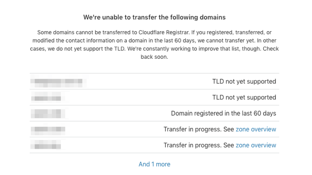 Cloudflare Registrar