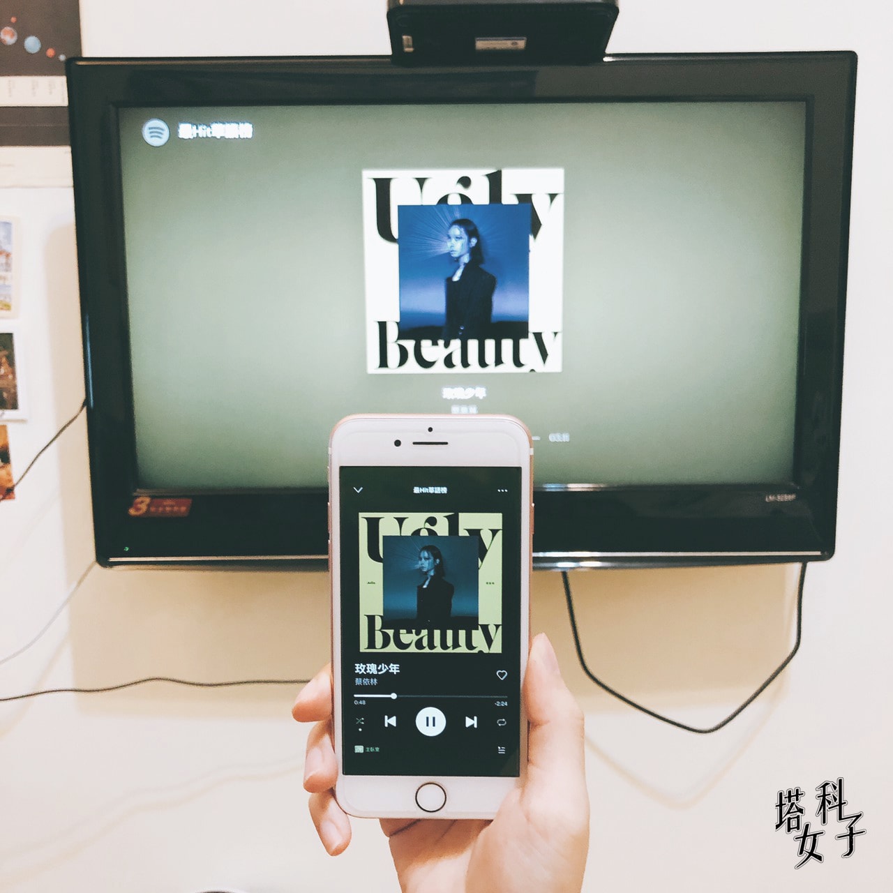 Google 第三代 Chromecast Spotify APP