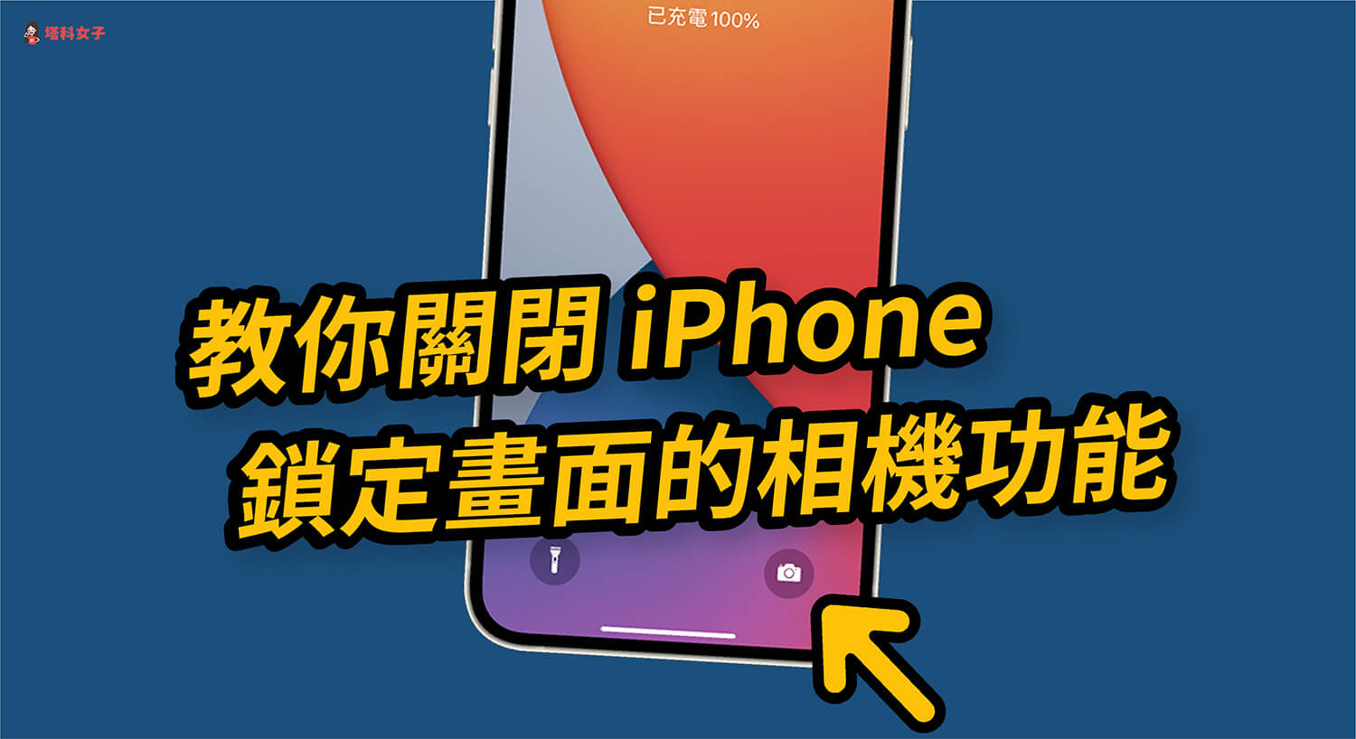 iPhone 鎖定畫面的相機功能怎麼關閉？教你限制相機取用