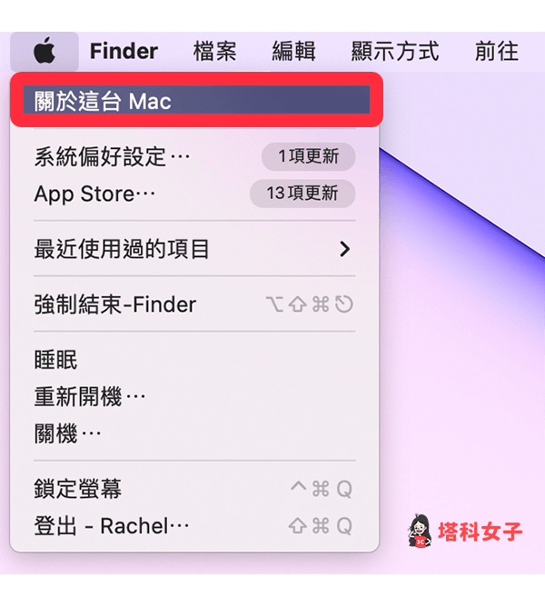 查詢 Mac 系統完整保護狀態 (SIP Status)：關於這台 Mac