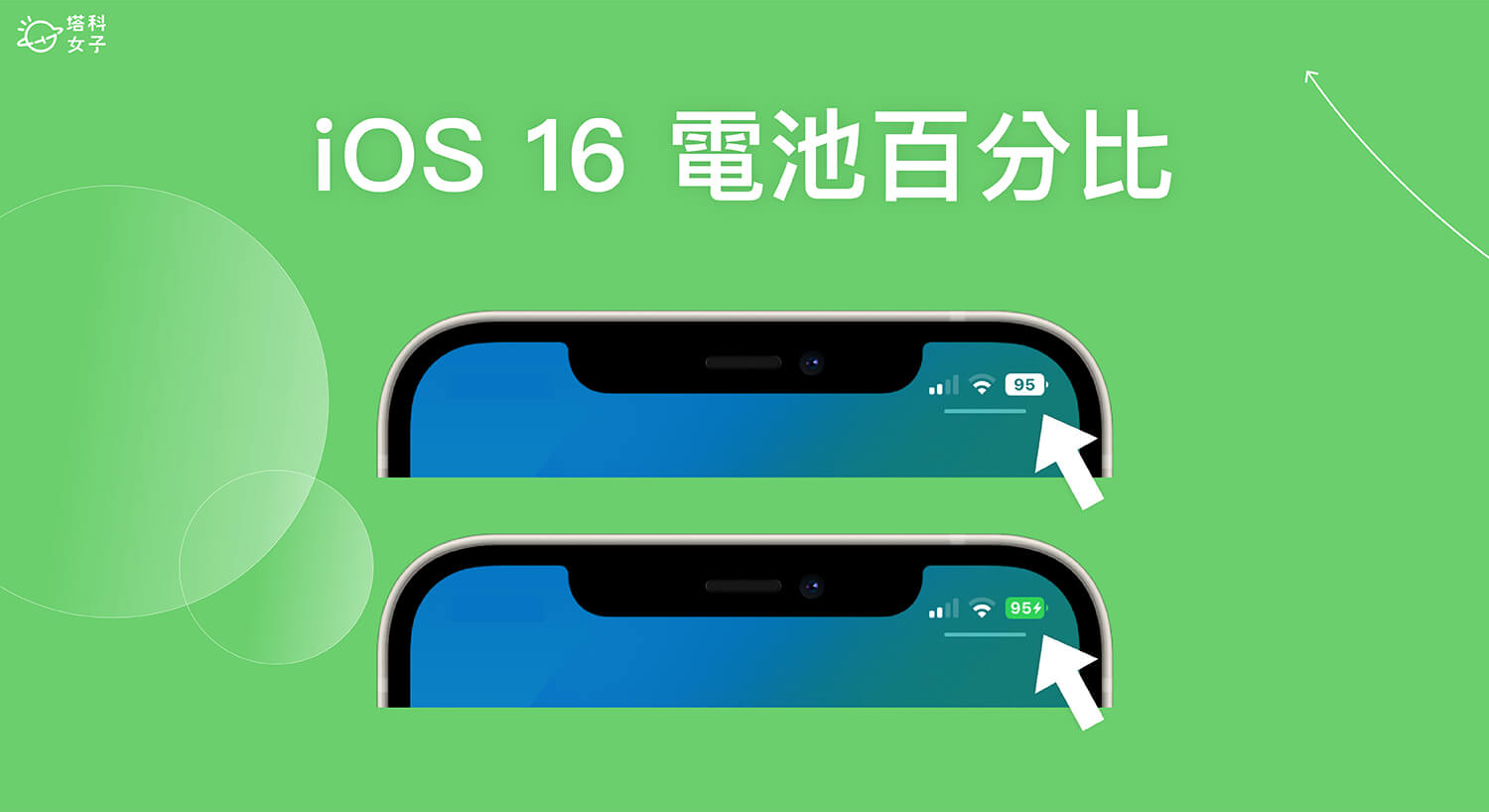 iPhone 電池百分比顯示怎麼開？iOS 16 電量顯示回歸！附支援機型列表