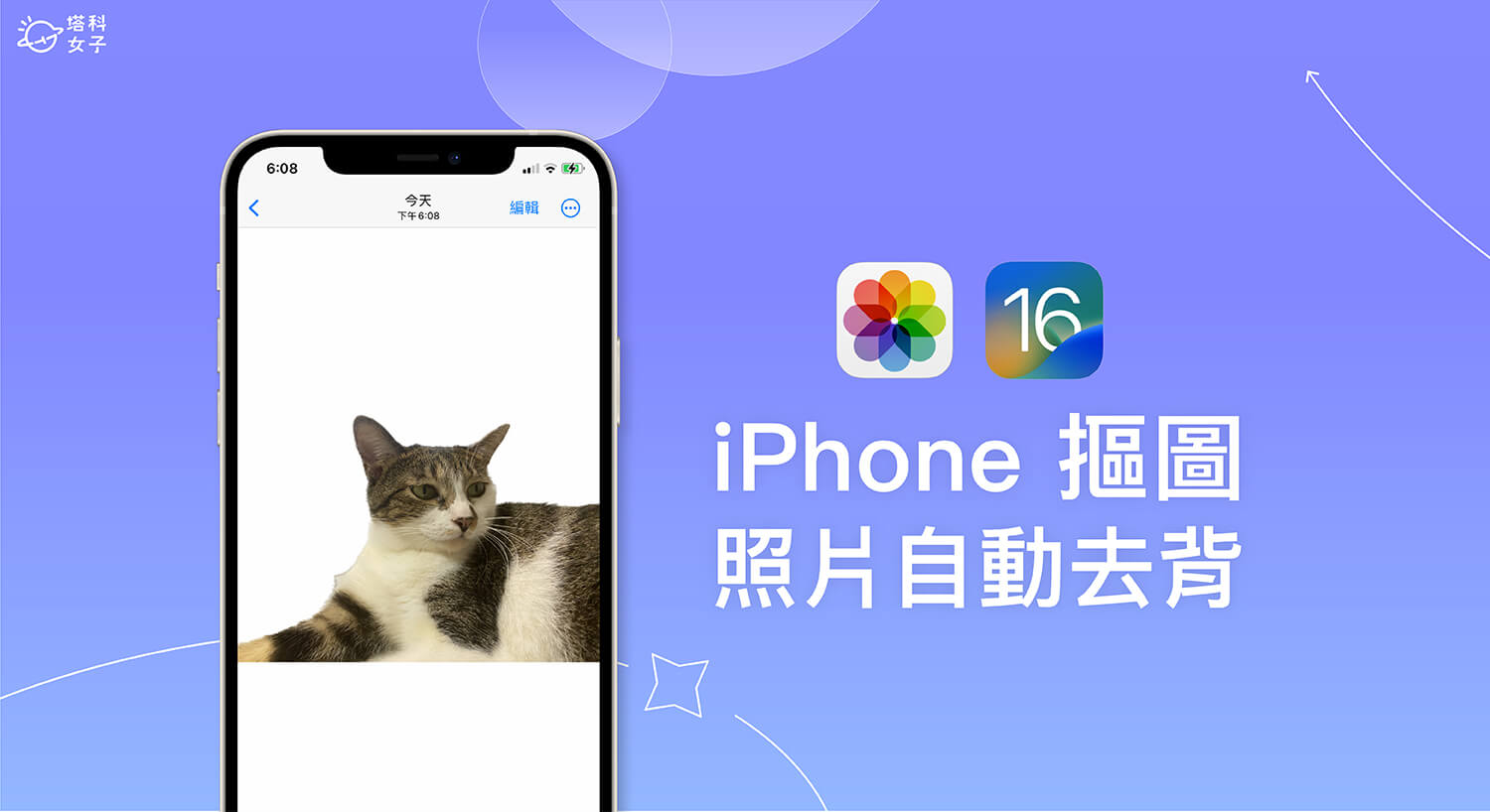 iPhone 摳圖怎麼用？內建 iOS 16 照片去背功能教學！