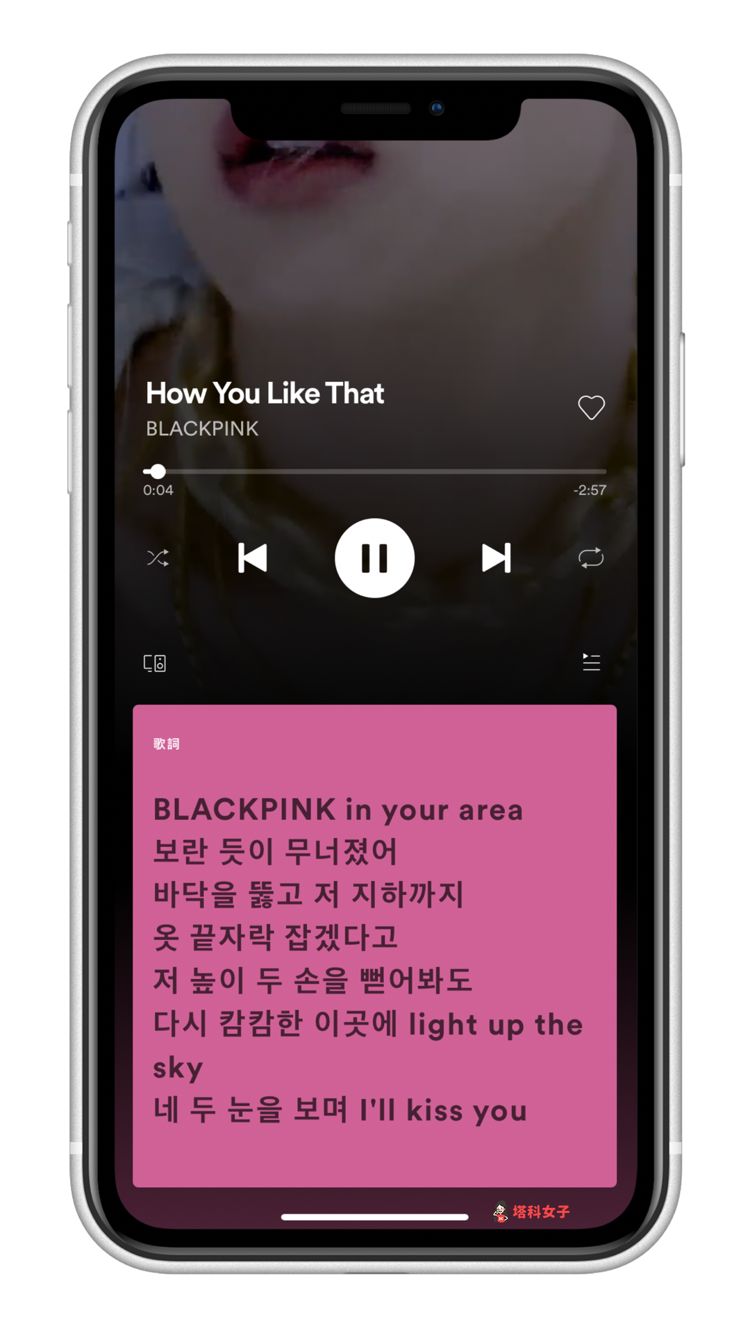 Spotify 歌詞顯示教學｜歌詞