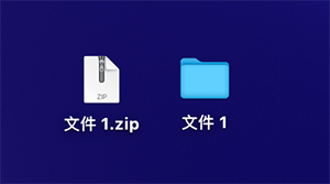 解壓縮該 zip 檔