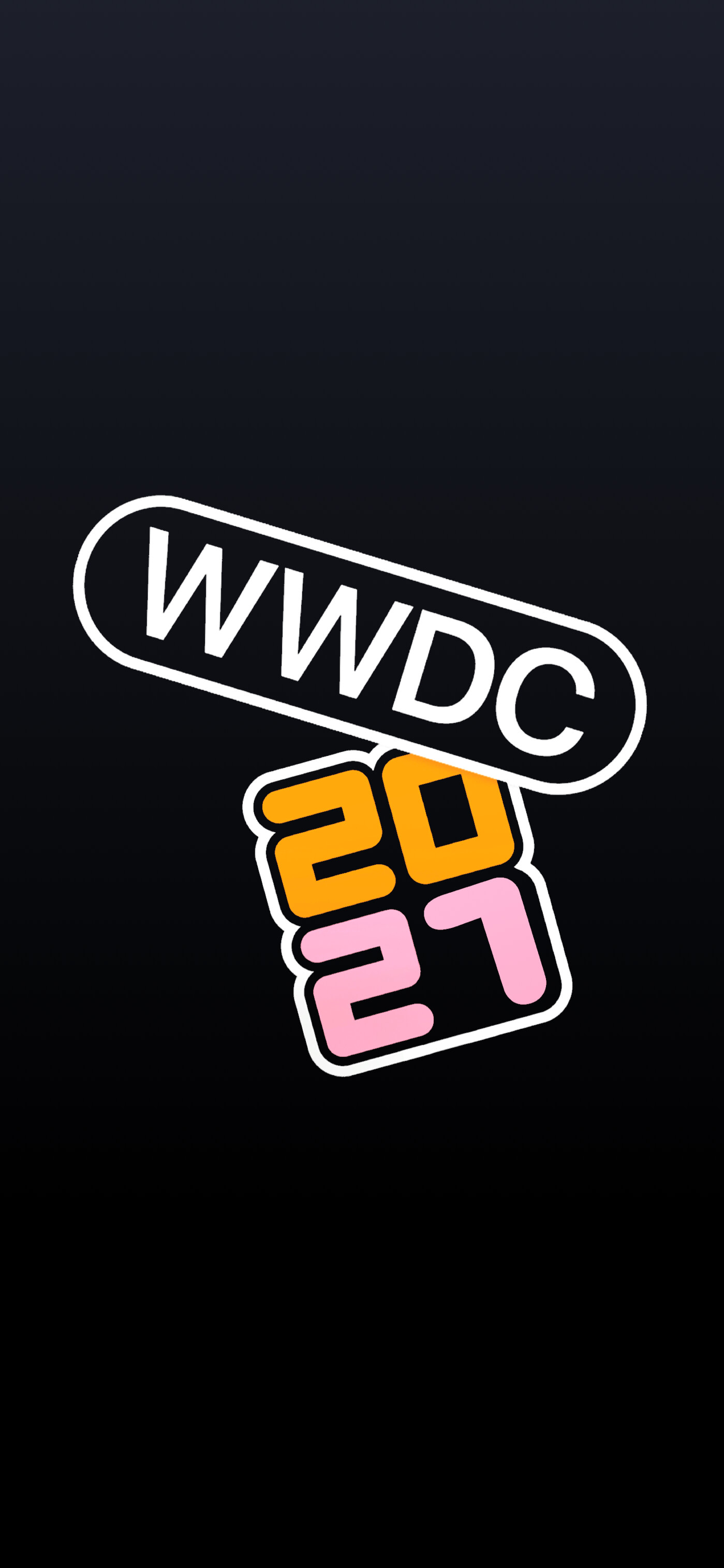 Apple WWDC 2021 桌布：iPhone 桌布下載