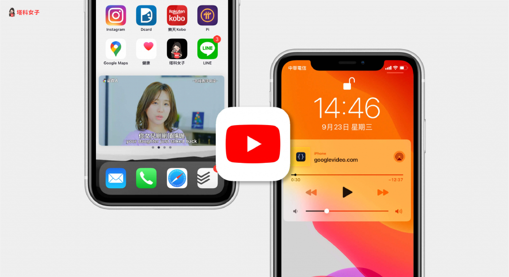 iOS14 子母畫面播 YouTube ( iOS 捷徑加強版) 直接進入子母畫面