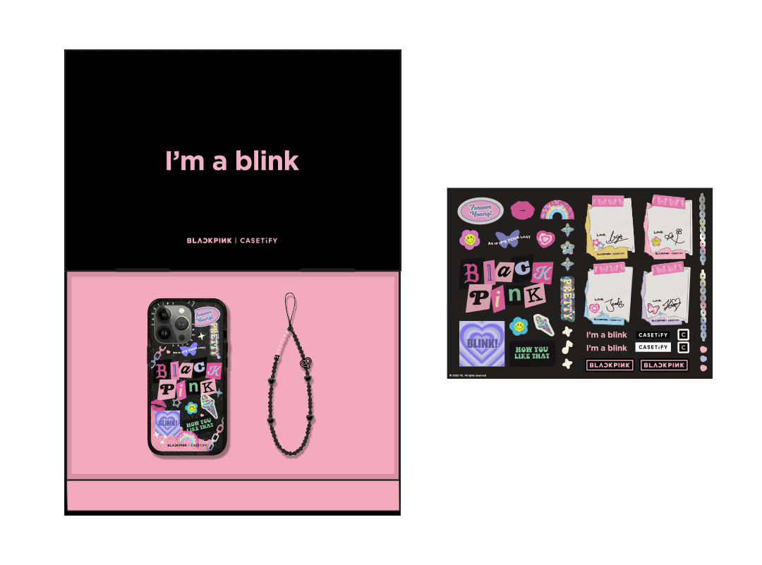 Casetify App 限定 BLACKPINK 限量套組