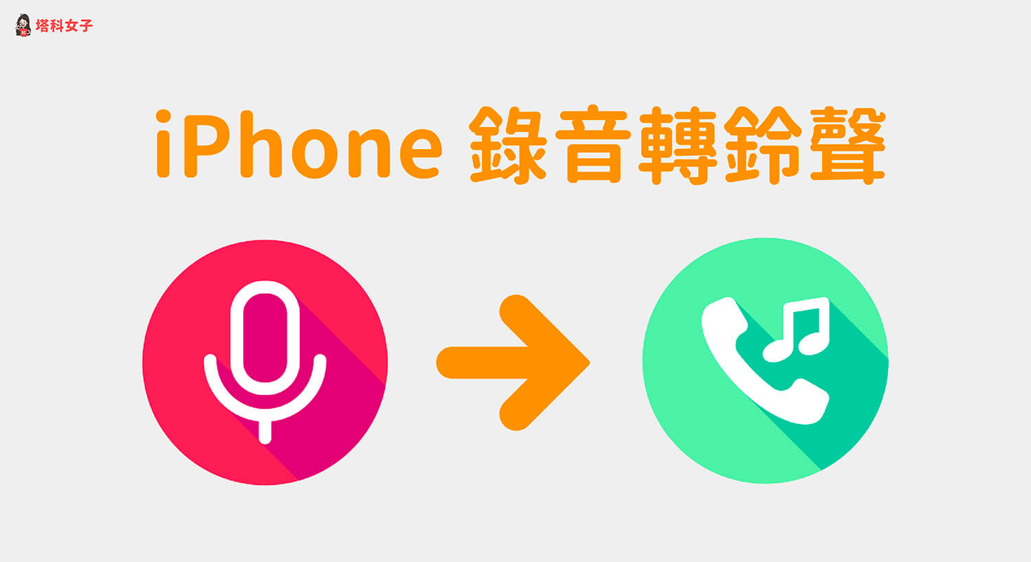 iPhone 錄音檔轉鈴聲教學，免透過電腦直接在手機完成